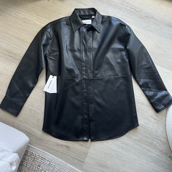 Aritzia Babaton Pelli Shirt Jacket Size XS - Picture 4 of 5